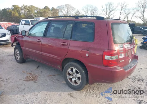 2006 Toyota Highlander V6 из США, поврежденный, VIN JTEEP21A560158956